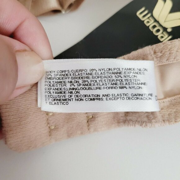 Wacoal Undercover Elegance Underwire Bra 65119 36B NWT No Padding Discontinued - Picture 9 of 9